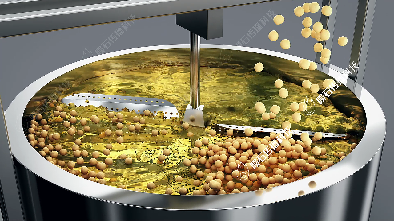 食品蒸汽机动画-油炸动画的品质之选