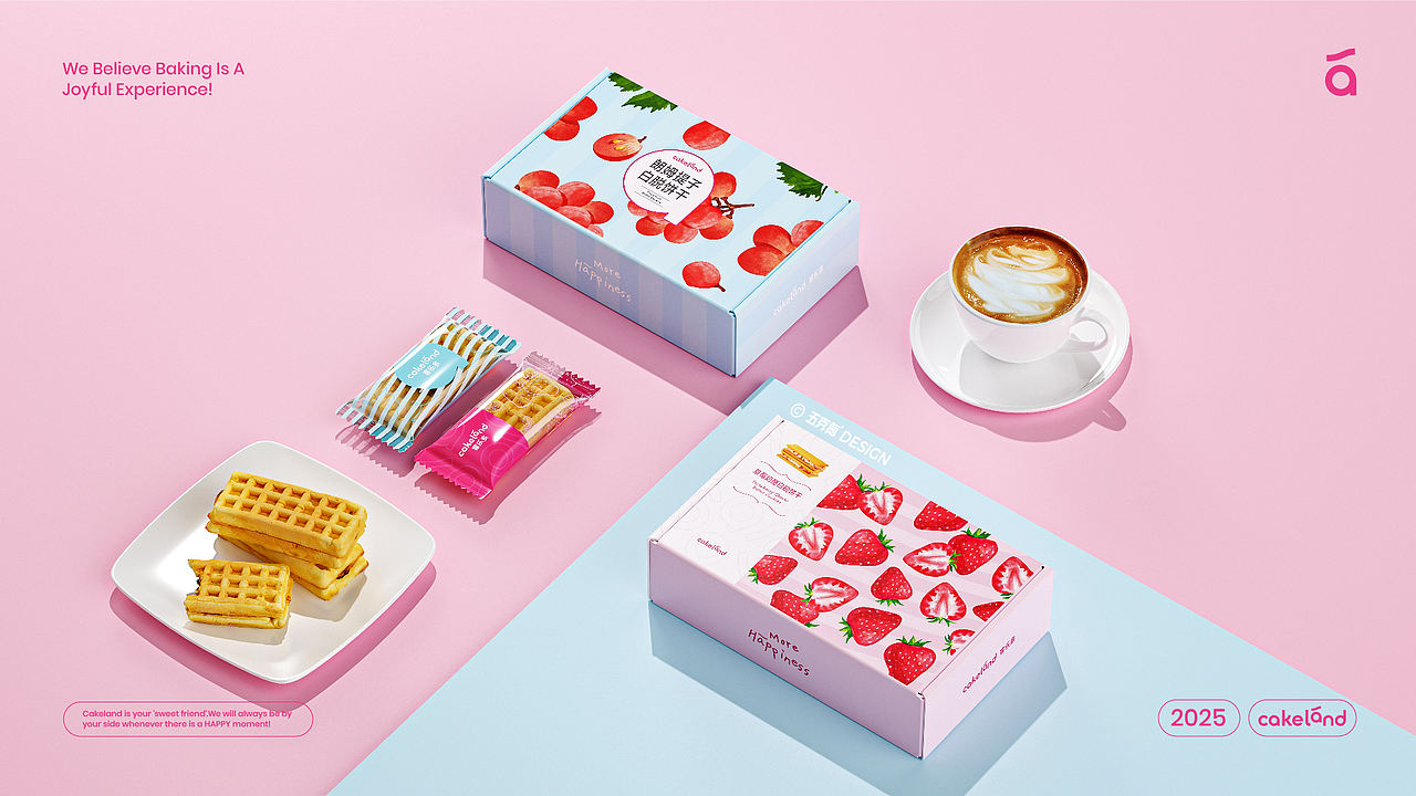 五克氮²×Cakeland｜迪士尼联名&烘焙连锁品牌设计（图ZMzk3MzIyNzMy） - 品牌 - 站酷设计师五克氮创意设计原创素材 - 站酷ZCOOL