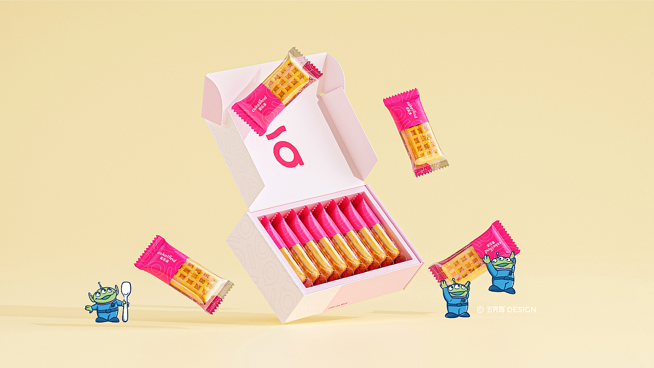 五克氮²×Cakeland|迪士尼联名&烘焙连锁品牌设计