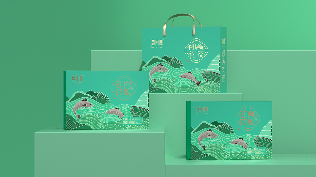 莫小燕x红猫 | 即食花胶包装设计