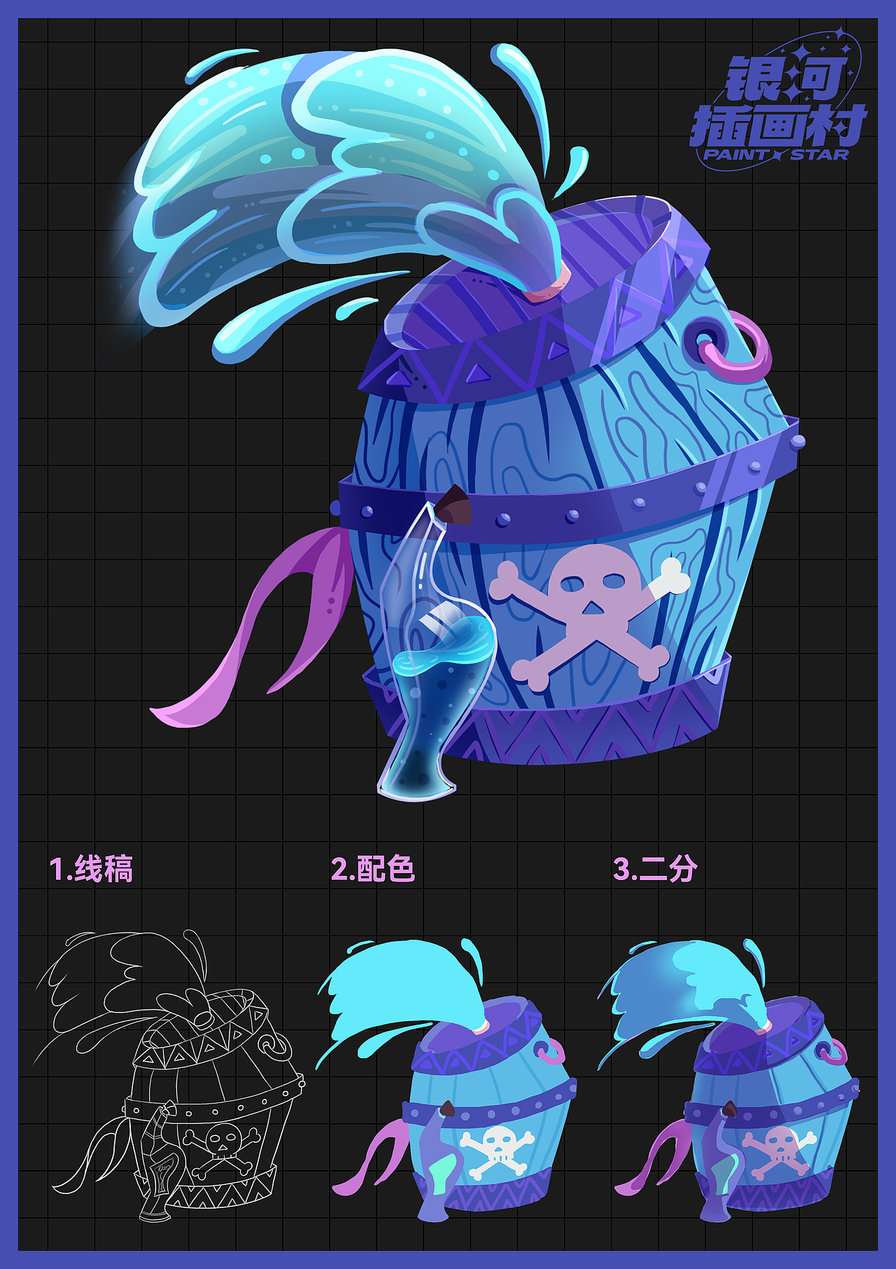 原创插画｜海盗主题系列道具设计与刻画（图ZMzk3MzMwODU2） - 创作习作 - 站酷设计师黑熊怪233334原创素材 - 站酷ZCOOL