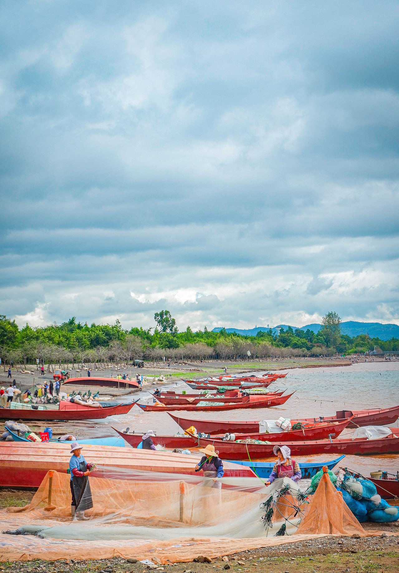 2025年10月外出-澄江红沙滩、马房村、通海