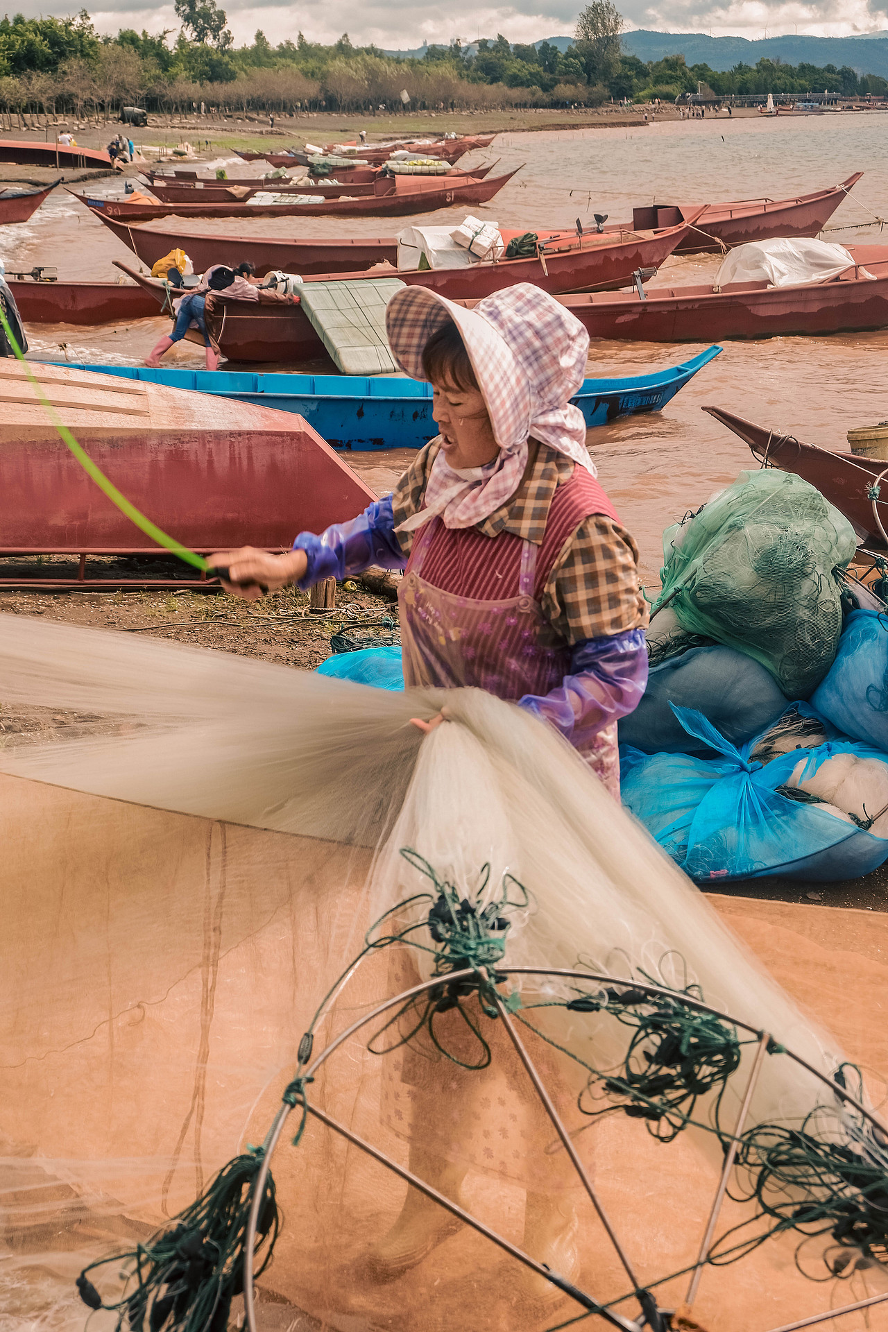 2025年10月外出-澄江红沙滩、马房村、通海