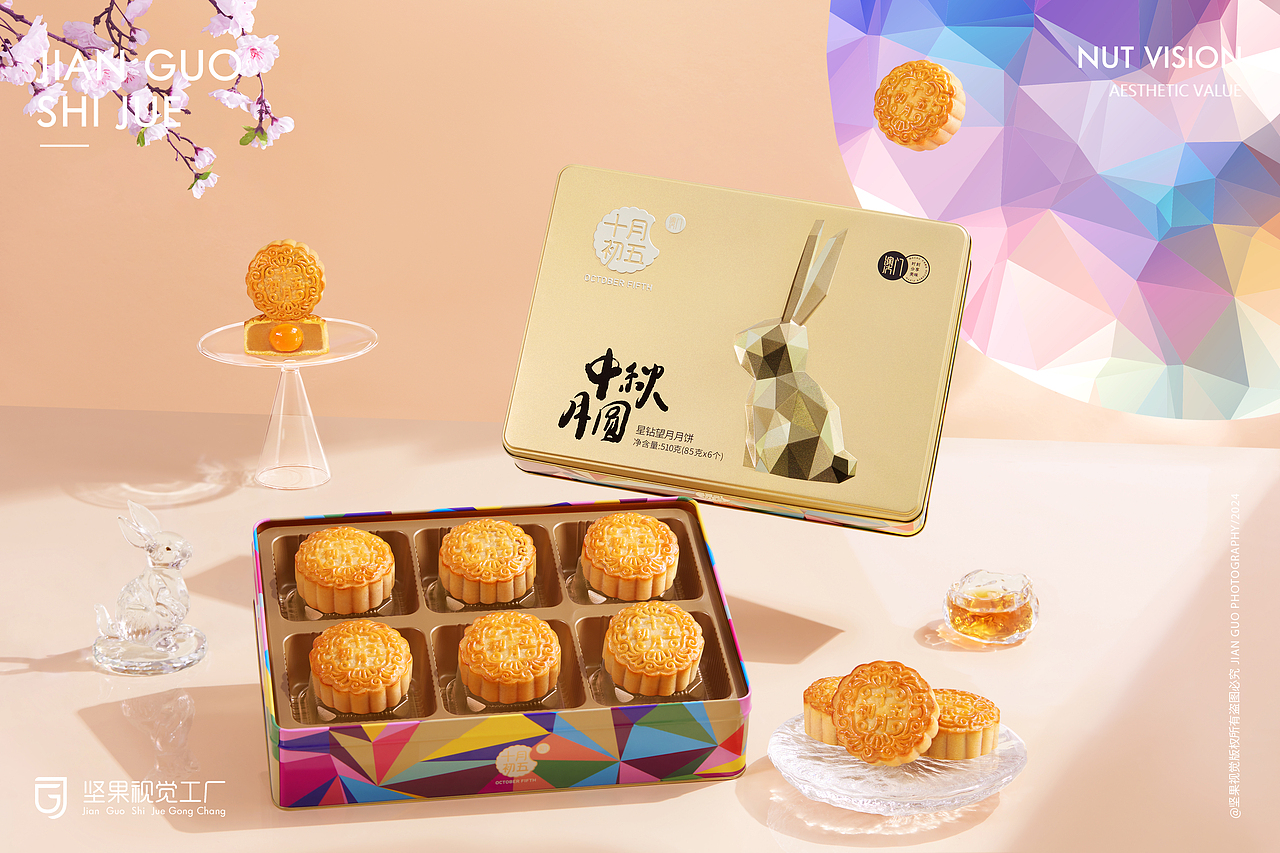 【静物创意摄影】月宫玉兔的邀约,每一口都是星月相逢