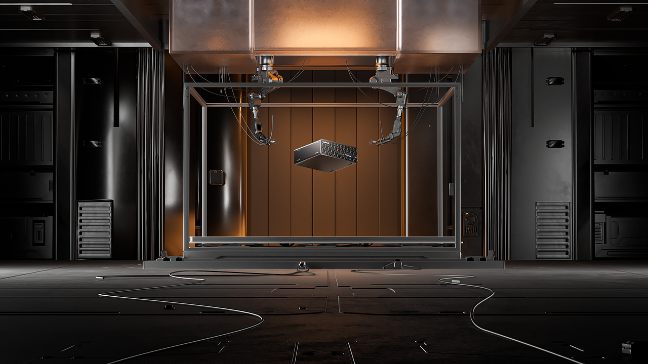 产品渲染(迷你电脑)