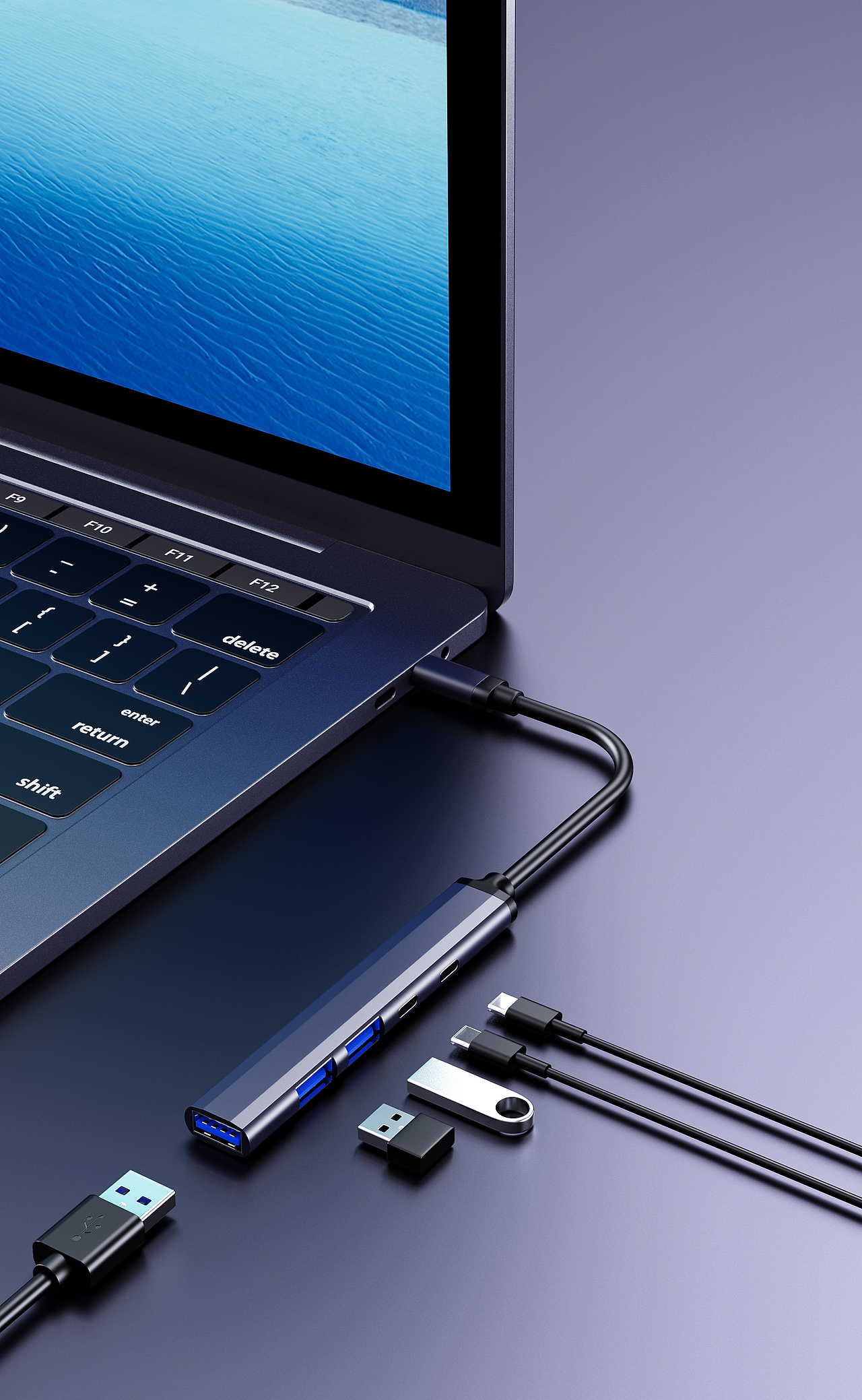 扩展坞建模渲染节选（图ZMzk3MzM4MjI0） - 电商 - 站酷设计师最爱水煎包原创素材 - 站酷ZCOOL