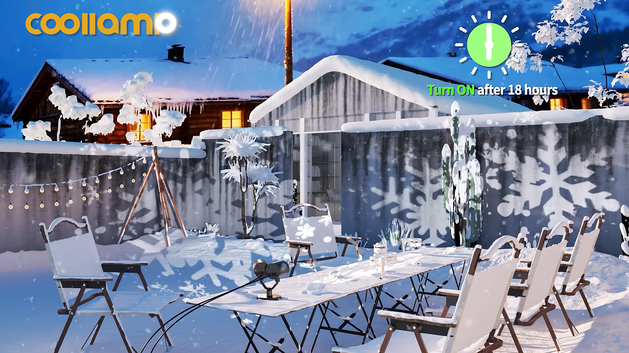 COOLLAMP 雪花灯