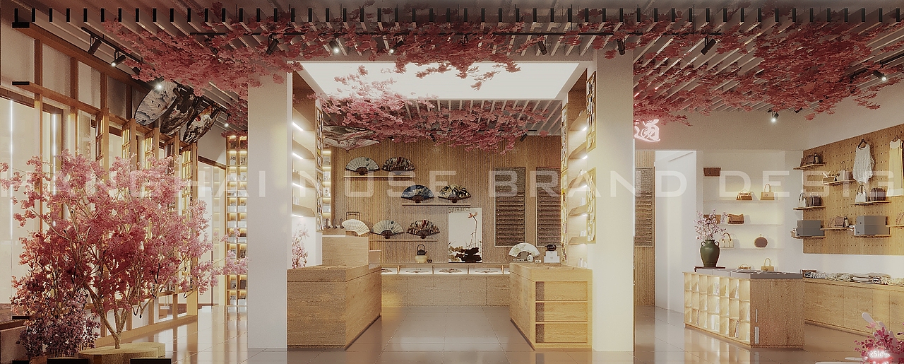 樱吹雪！在这家文创店把景区诗意装进行囊