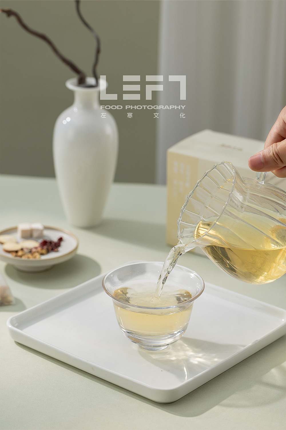 沪上阿姨 × LeftStudio｜茯湿茶（图ZMzk3MzQ0NzQ0） - 产品摄影 - 站酷设计师LeftStudio原创素材 - 站酷ZCOOL