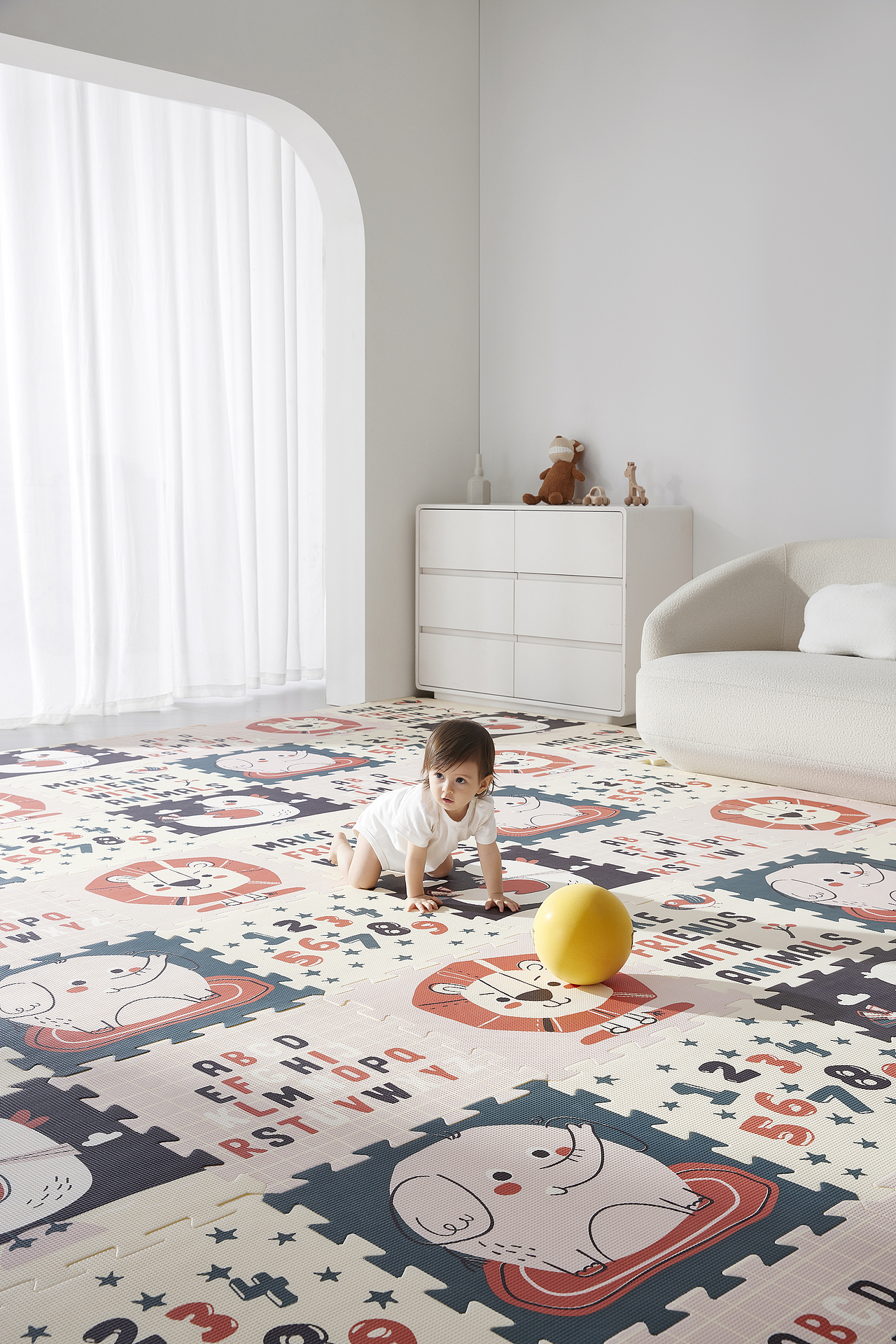 电商摄影|稚趣天地爬行拼接垫