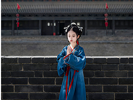 破碎感拉满的战国袍-儿童版