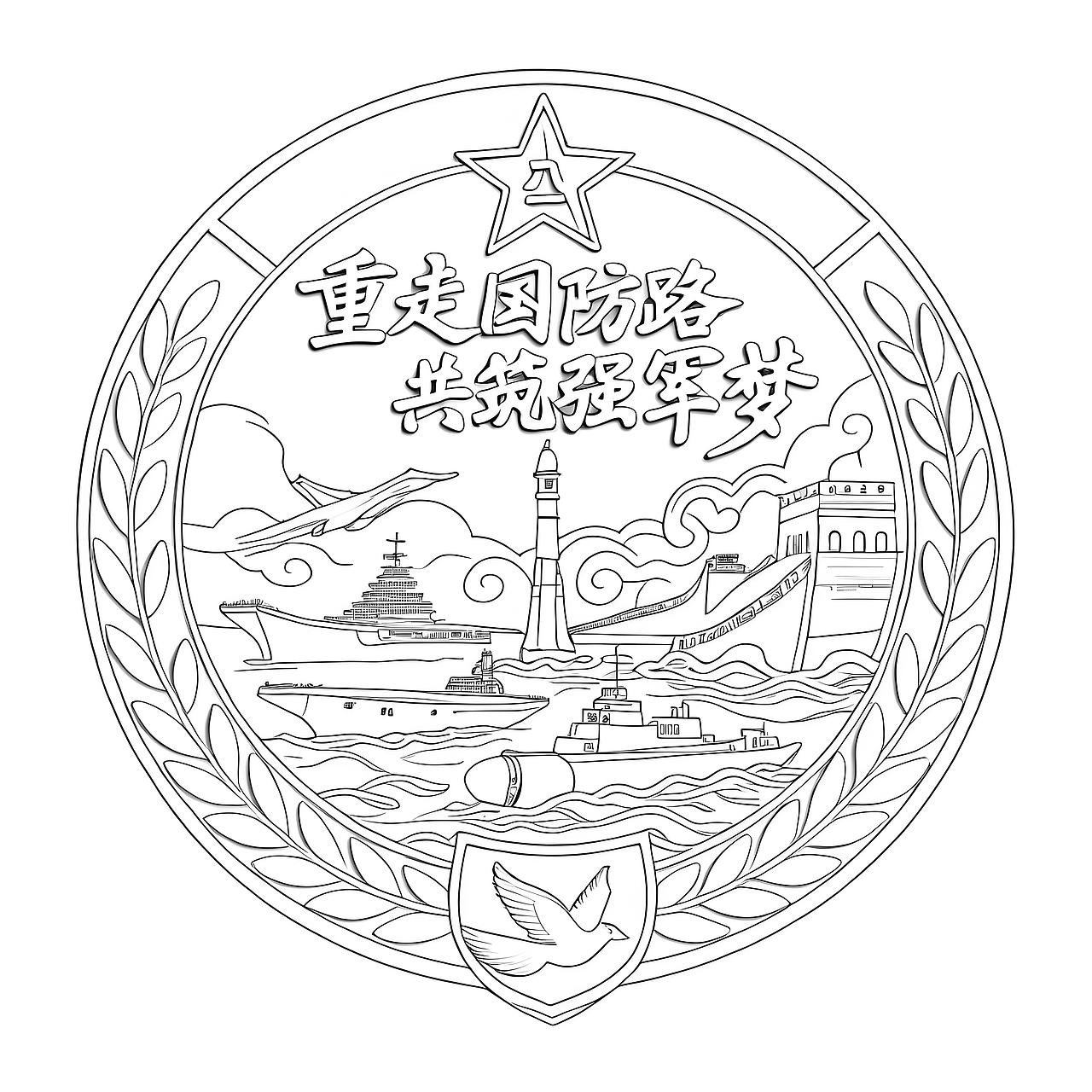 青古铜圆形锌合金徽章两套方案 原创设计（图ZMzk3MzQ5NDEy） - 图案 - 站酷设计师曹庄视觉原创素材 - 站酷ZCOOL