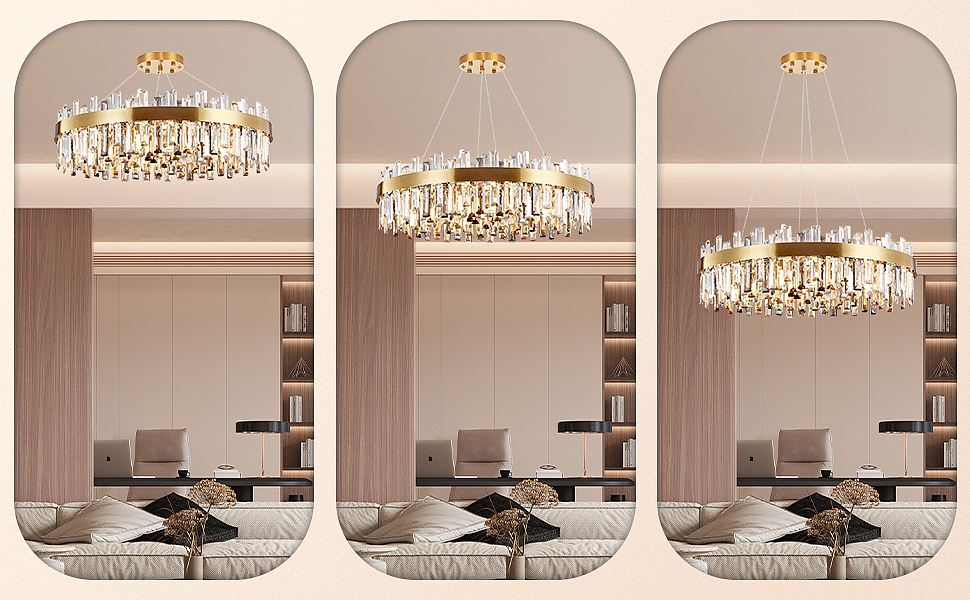 电商 | 亚马逊水晶灯灯饰灯具详情页A+