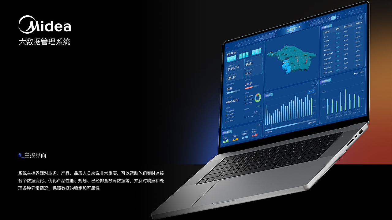 B端-洗衣机大数据可视化（图ZMzk3MzUzMzMy） - 软件界面 - 站酷设计师liuyang224500原创素材 - 站酷ZCOOL