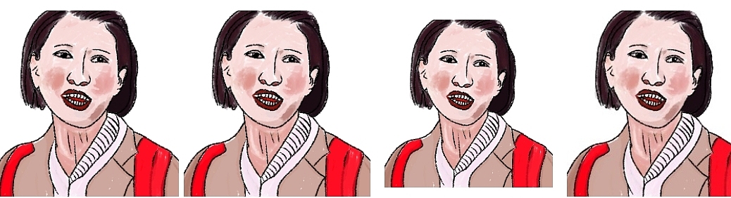 袁咏仪搞笑插画