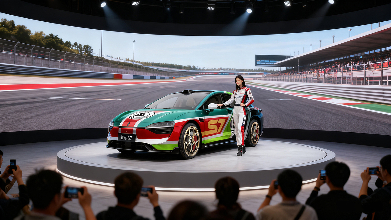 【智界S7拉力赛涂装】潮改车共创大赛