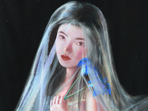 国庆画了画