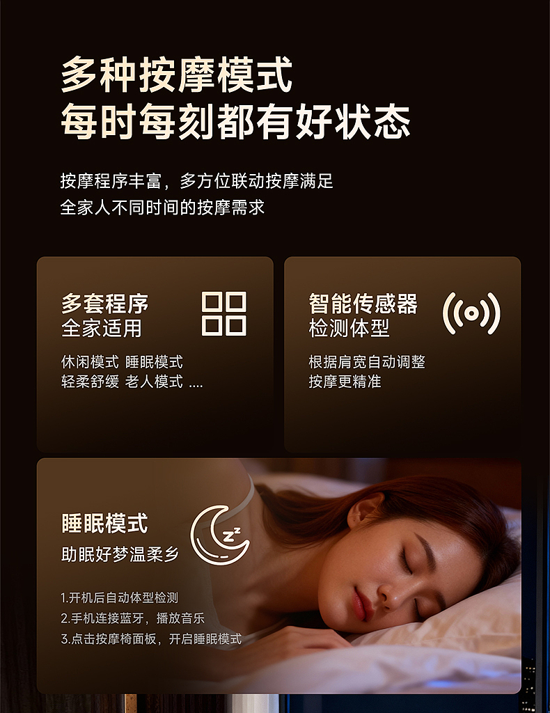 AI场景光影赋能(按摩椅详情页)(图ZMzk3MzcxNDk2) - 电商 - 站酷设计师山山而川丨原创素材 - 站酷ZCOOL