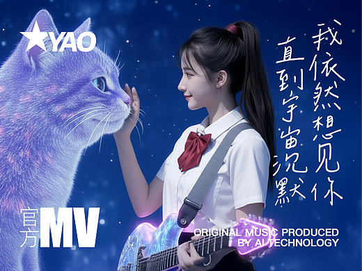 张星遥《直到宇宙沉默 我依然想见你》原创音乐视频