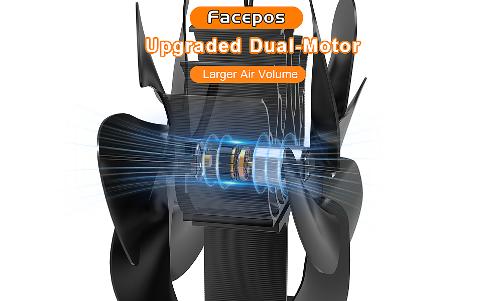 亚马逊-美国站-壁炉风扇