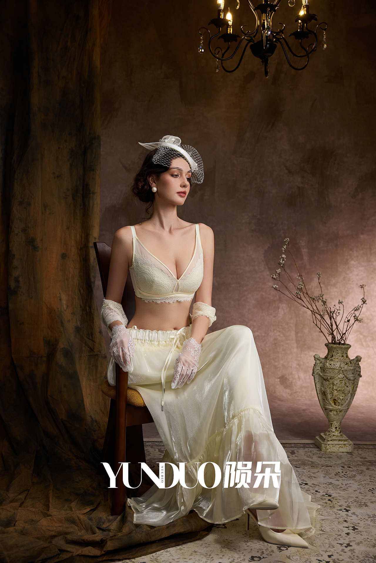 法式内衣拍摄 油画风内衣拍摄 性感内衣拍摄