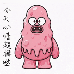 Gooeygon 黏粉怪 表情包