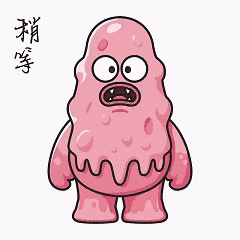 Gooeygon 黏粉怪 表情包