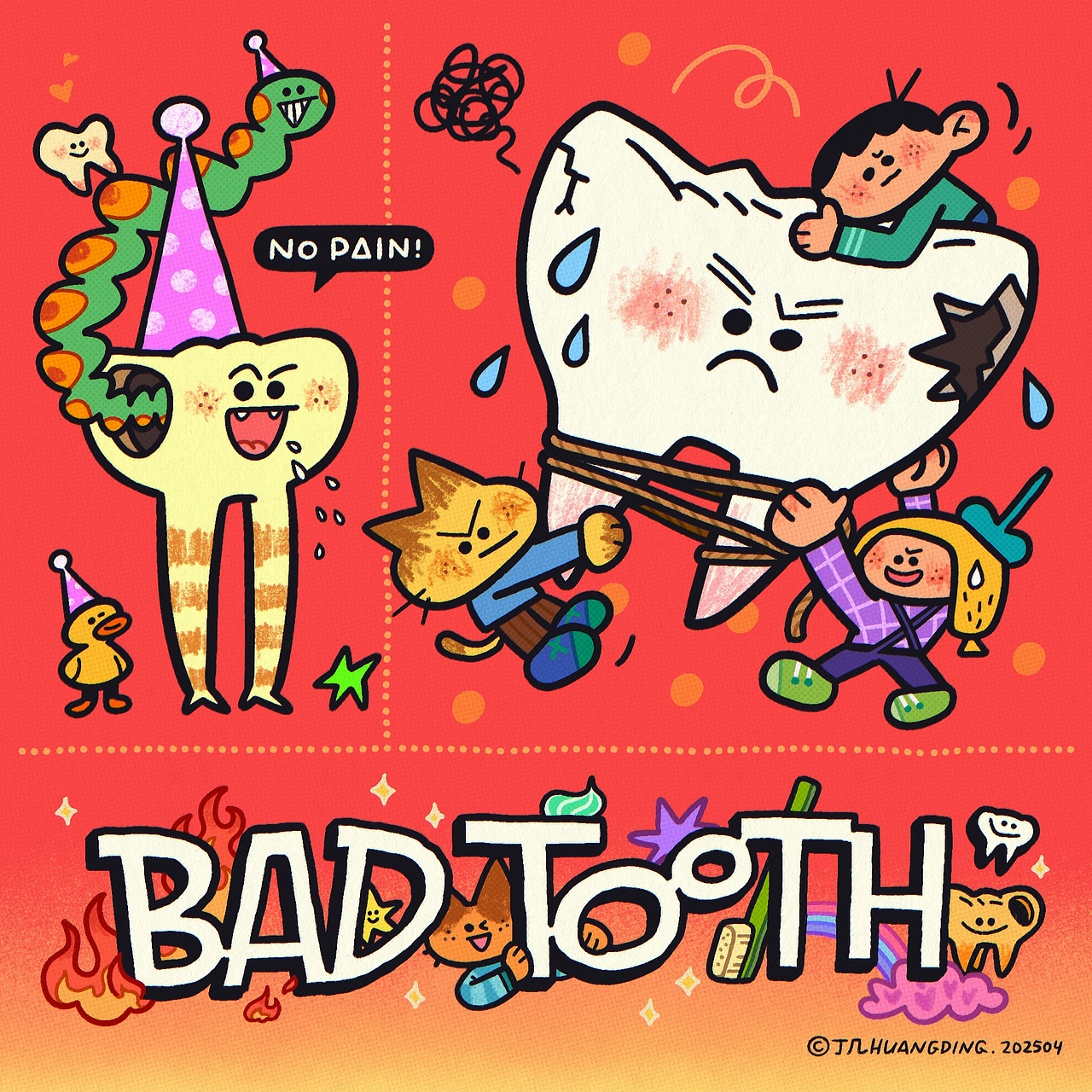 坏牙大王-画下你的那颗蛀牙. 合辑之四