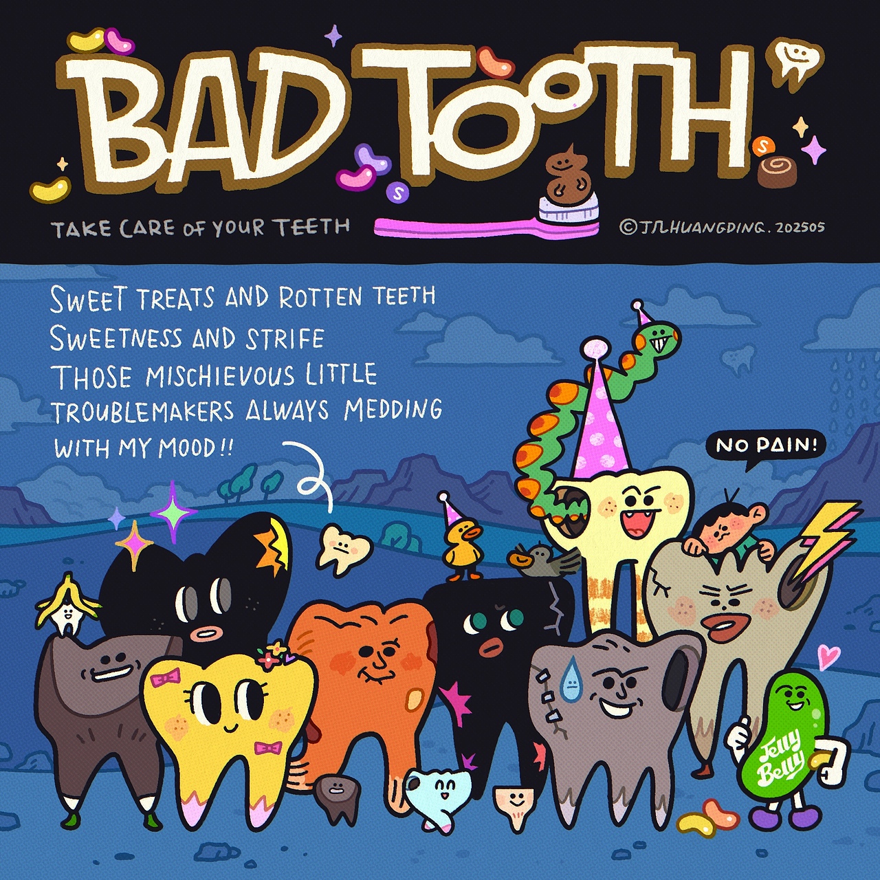坏牙大王-画下你的那颗蛀牙. 合辑之四