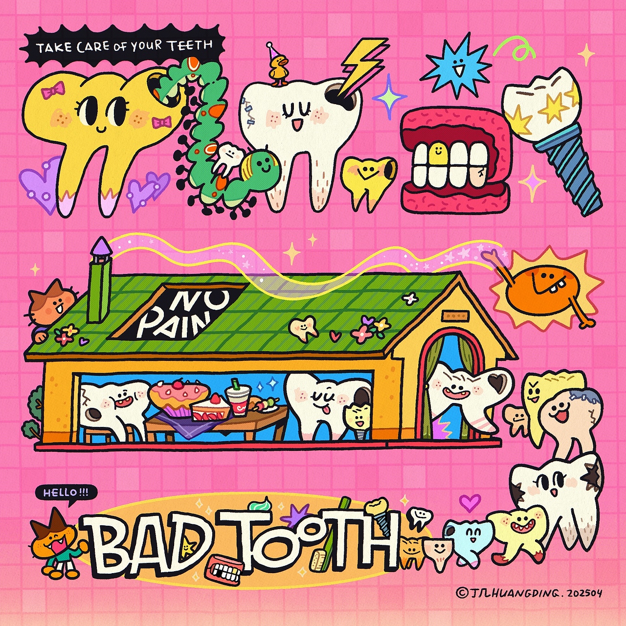 坏牙大王-画下你的那颗蛀牙. 合辑之四