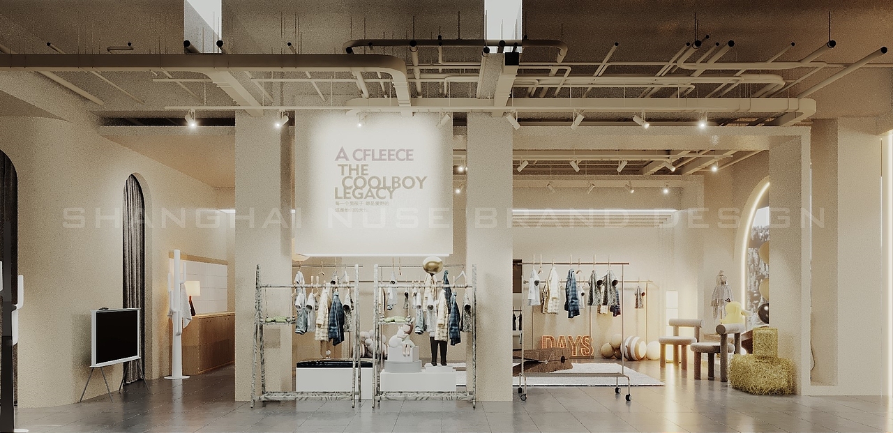 这家童装店把 “治愈感” 装成了亲子打卡地