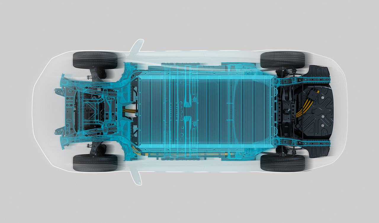 丰田汽车BZ3-汽车图册拍摄(主KV+三维渲染合成)