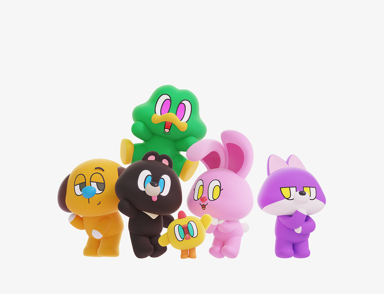 日常篇|CHUCHUfamily（图ZMzk3Mzk0NTA0） - 其他三维 - 站酷设计师ODOWORKS原创素材 - 站酷ZCOOL