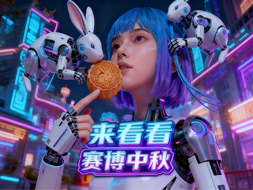 有意思！我在月球过中秋