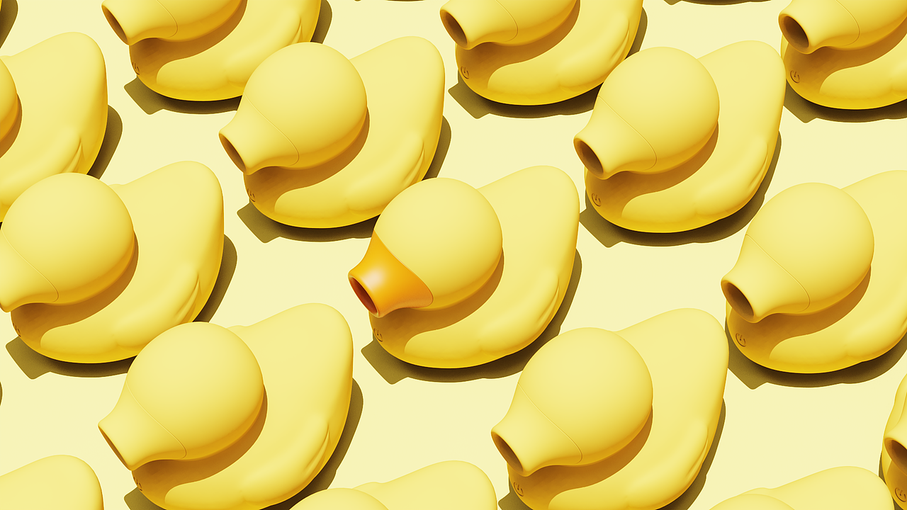 “好想你鸭”吸允设计