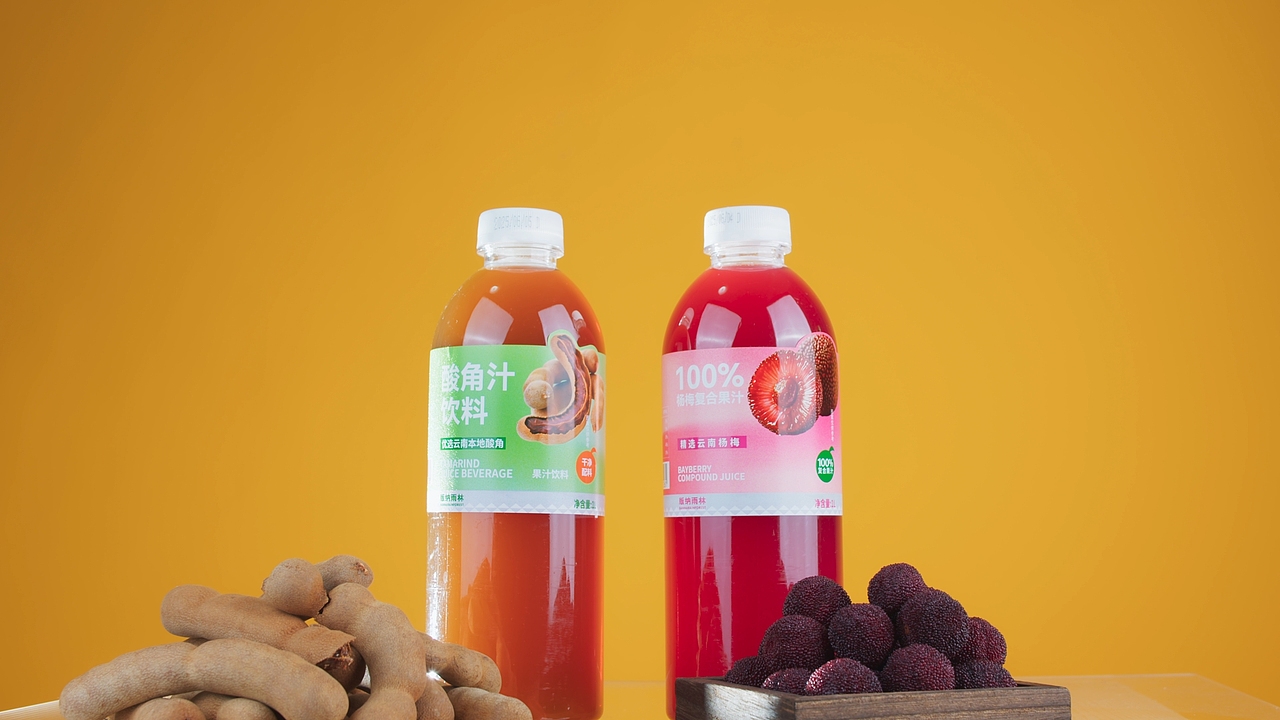 版纳雨林——酸角汁杨梅汁（图ZMzk3NDA4MDI4） - 产品摄影 - 站酷设计师尤咖特拍原创素材 - 站酷ZCOOL