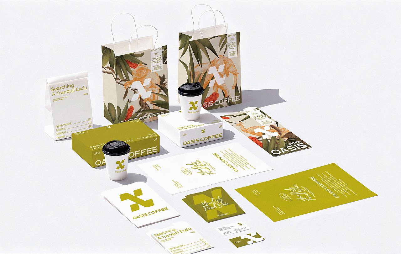 x oasis coffee(图ZMzk3NDE0MTYw) - 品牌 - 站酷设计师新人類計劃原创素材 - 站酷ZCOOL