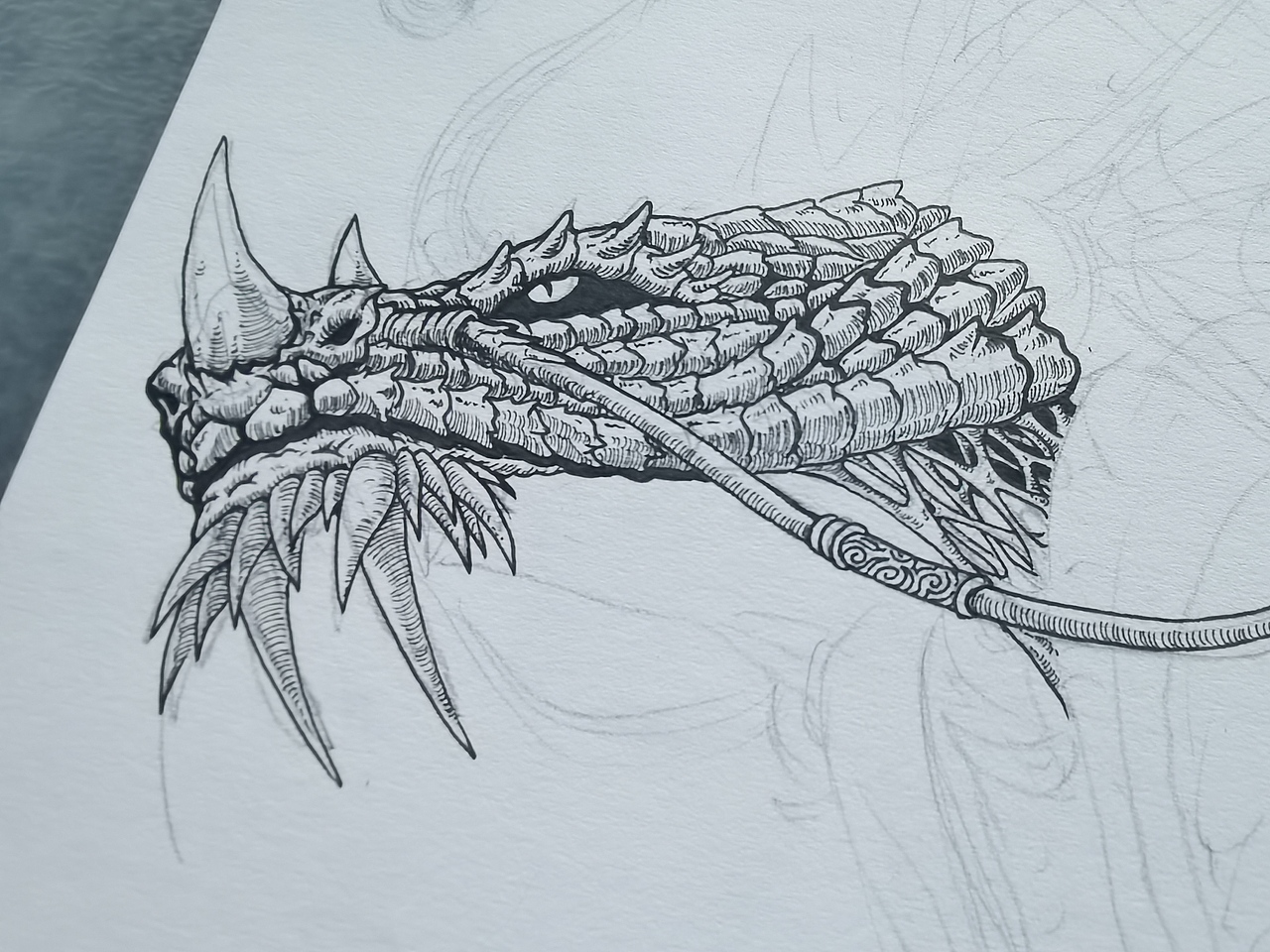 2025.10.10毣柞山海-北山经-洹山-怪蛇