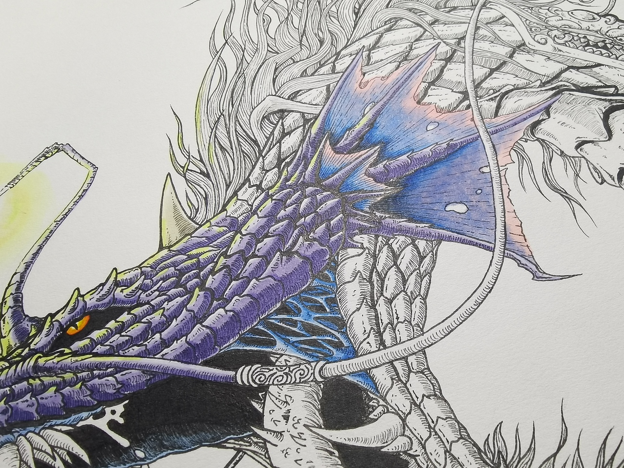 2025.10.10毣柞山海-北山经-洹山-怪蛇