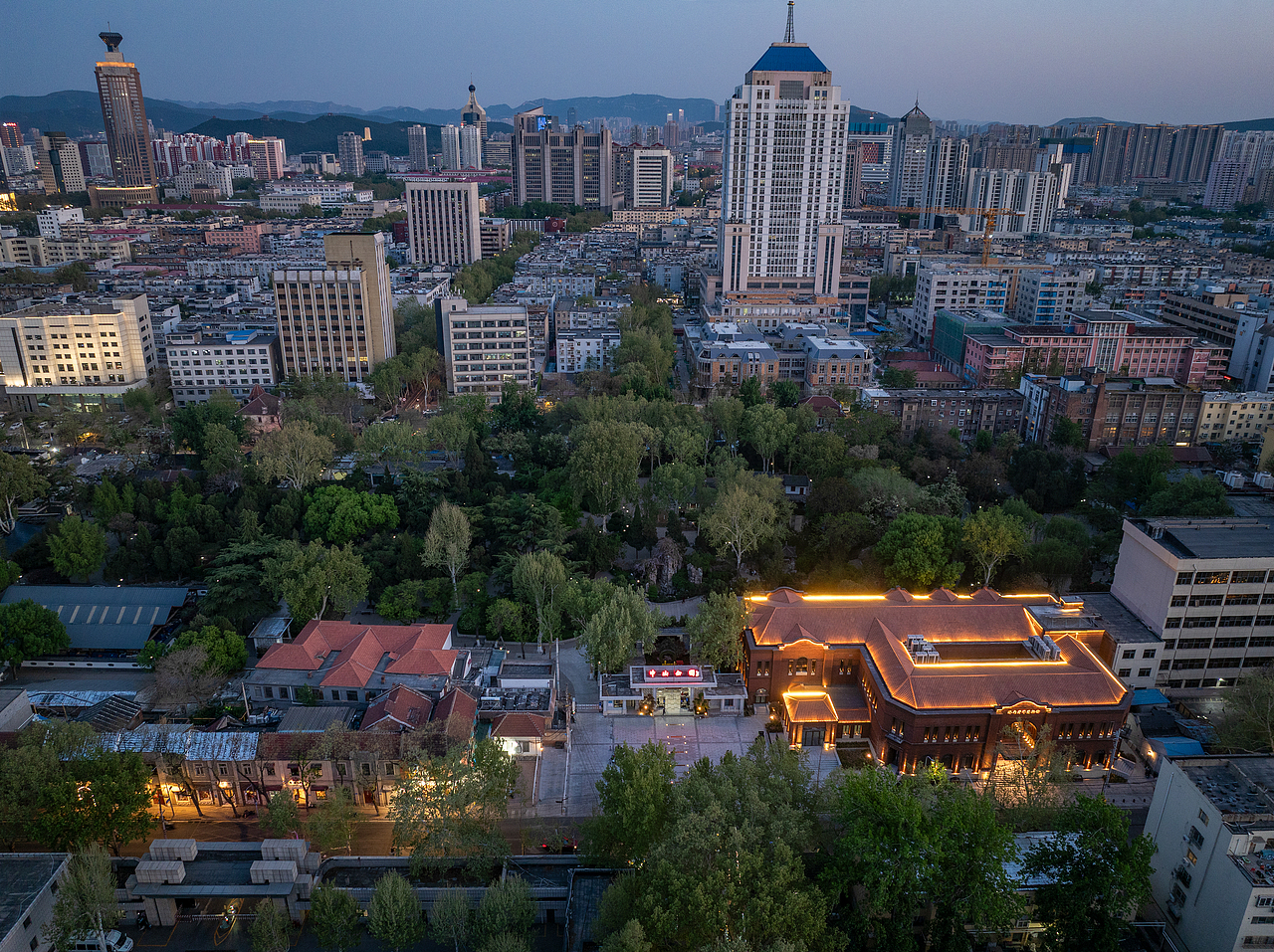 济南开埠博物馆（图ZMzk3NDE2NzE2） - 环境/建筑摄影 - 站酷设计师景雄建筑摄影原创素材 - 站酷ZCOOL