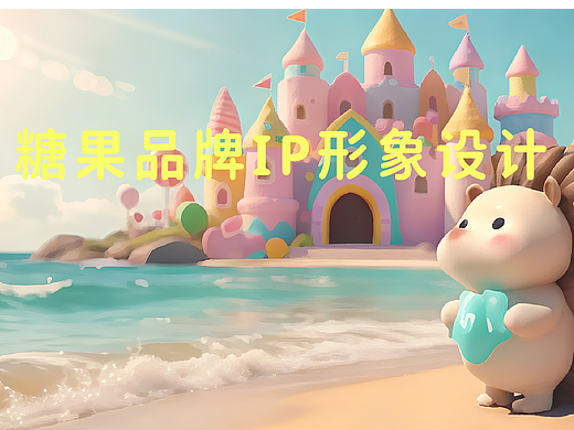 糖果品牌IP形象设计&实景合成宣传片