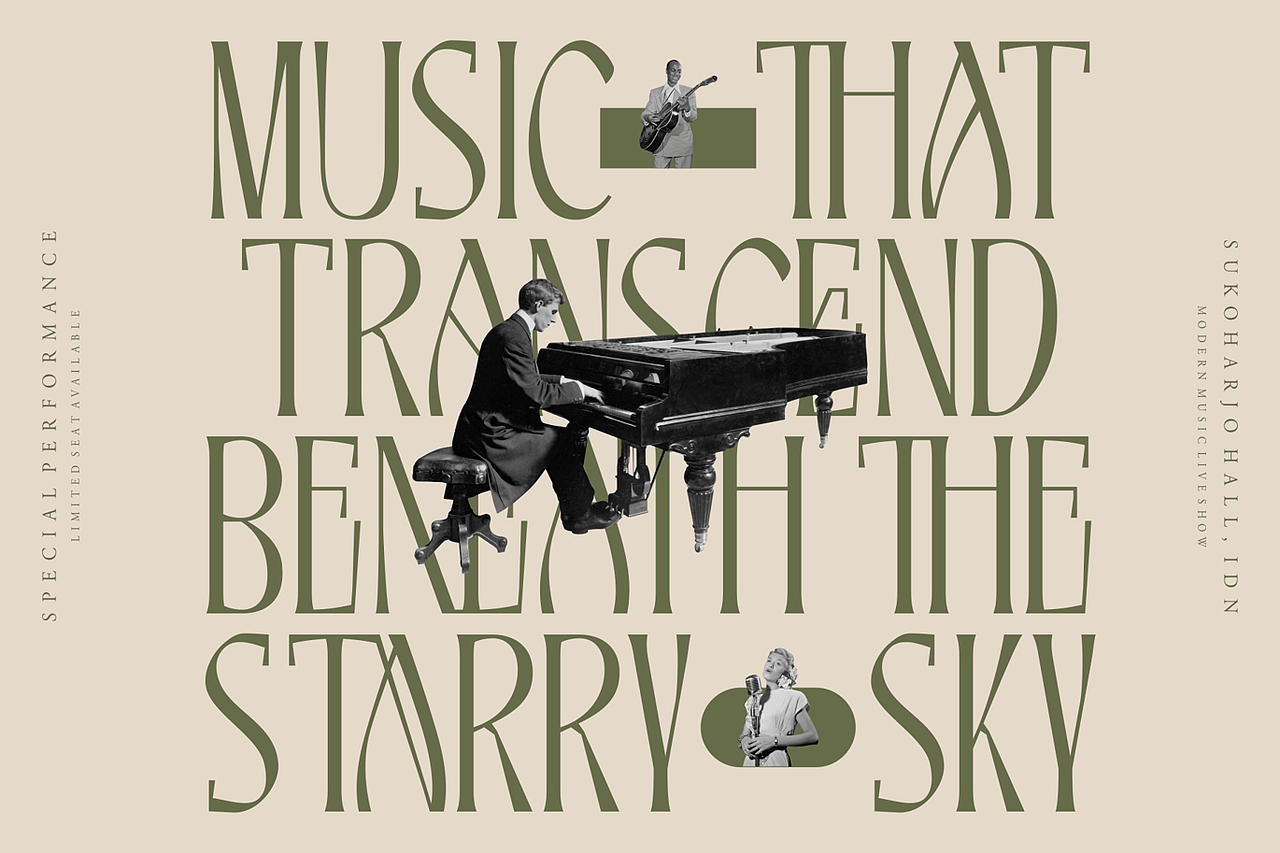 优雅奢华高端美妆品牌广告海报封面标题衬线英文字体