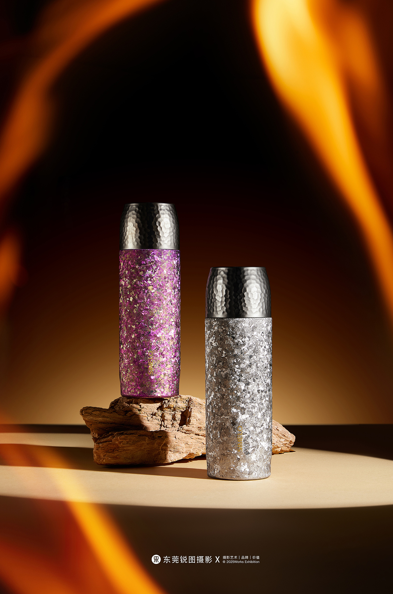 SIMELO 钛杯保温杯创意摄影 | 东莞锐图摄影