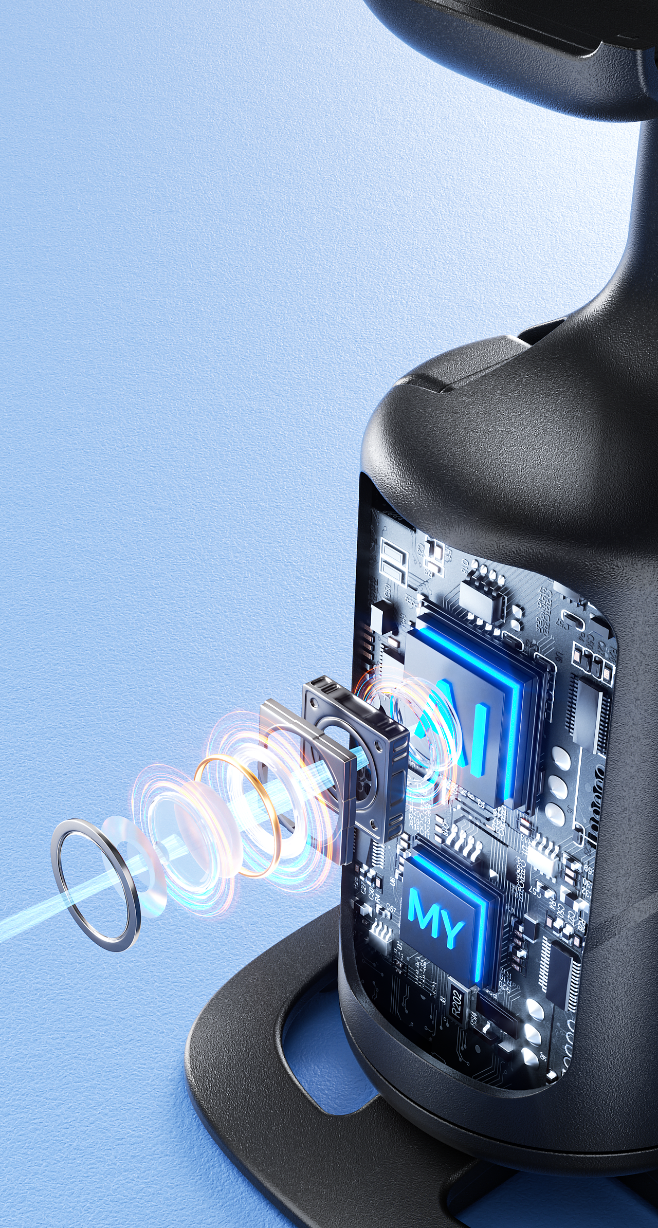 手机散热器、支架、电机、芯片渲染（图ZMzk3NDMzNTAw） - 产品 - 站酷设计师暴龙战士666原创素材 - 站酷ZCOOL