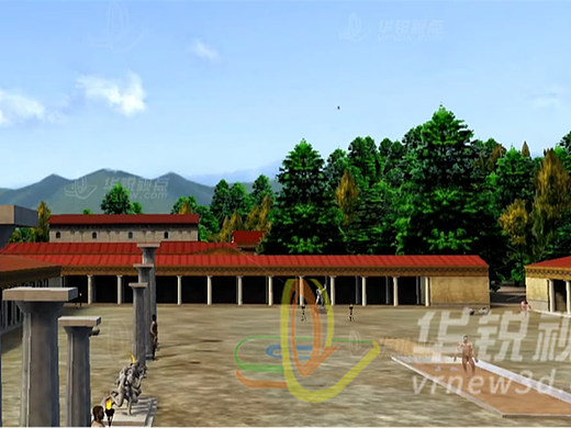 通过3D建模复原古希腊奥运场馆，历史与技术的完美结合-深圳华锐视点