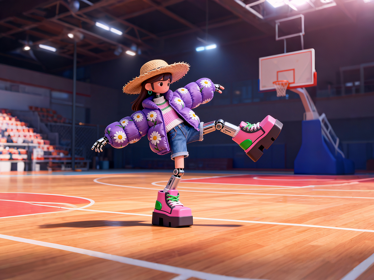 ‌霓娜Nina‌ | IP形象设计 | 全流程AI