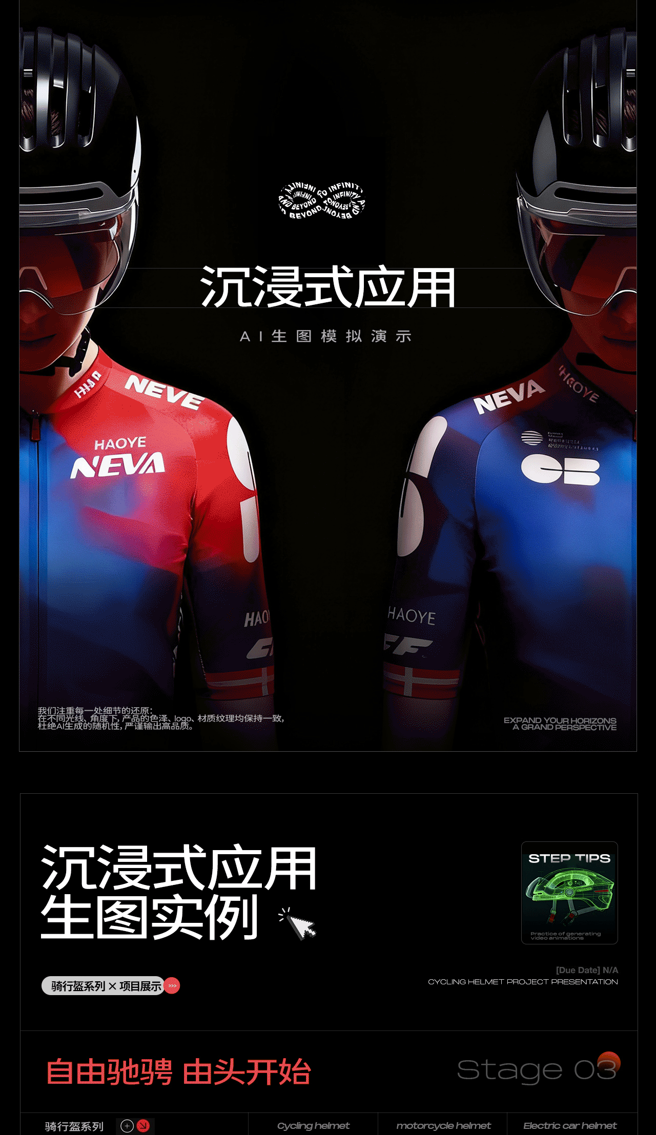 AIGC助力电商视觉×头盔系列AI生成 [动态化探索实践]