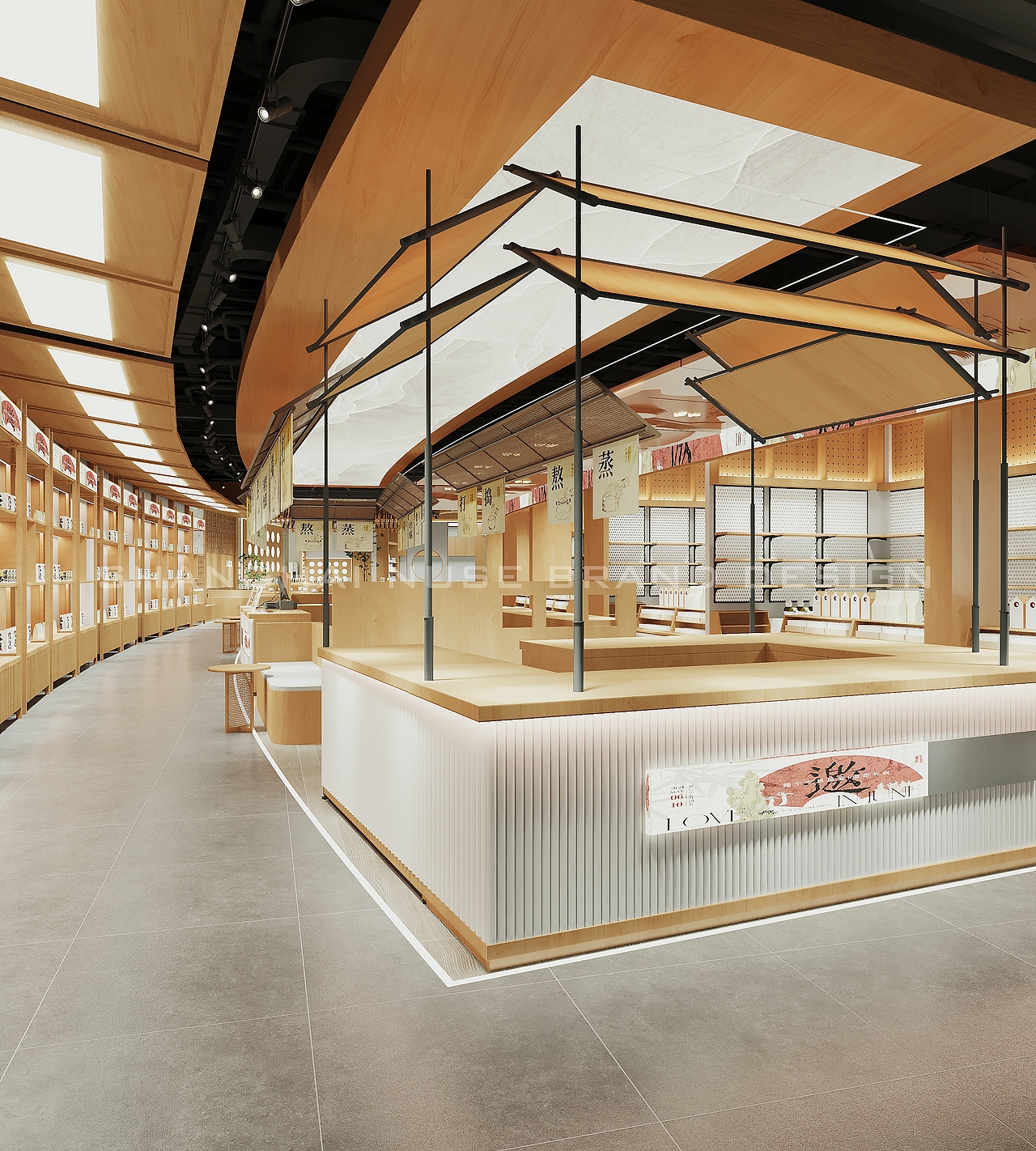 云纹落顶，木架藏意 —— 文创展厅里的东方美学漫游