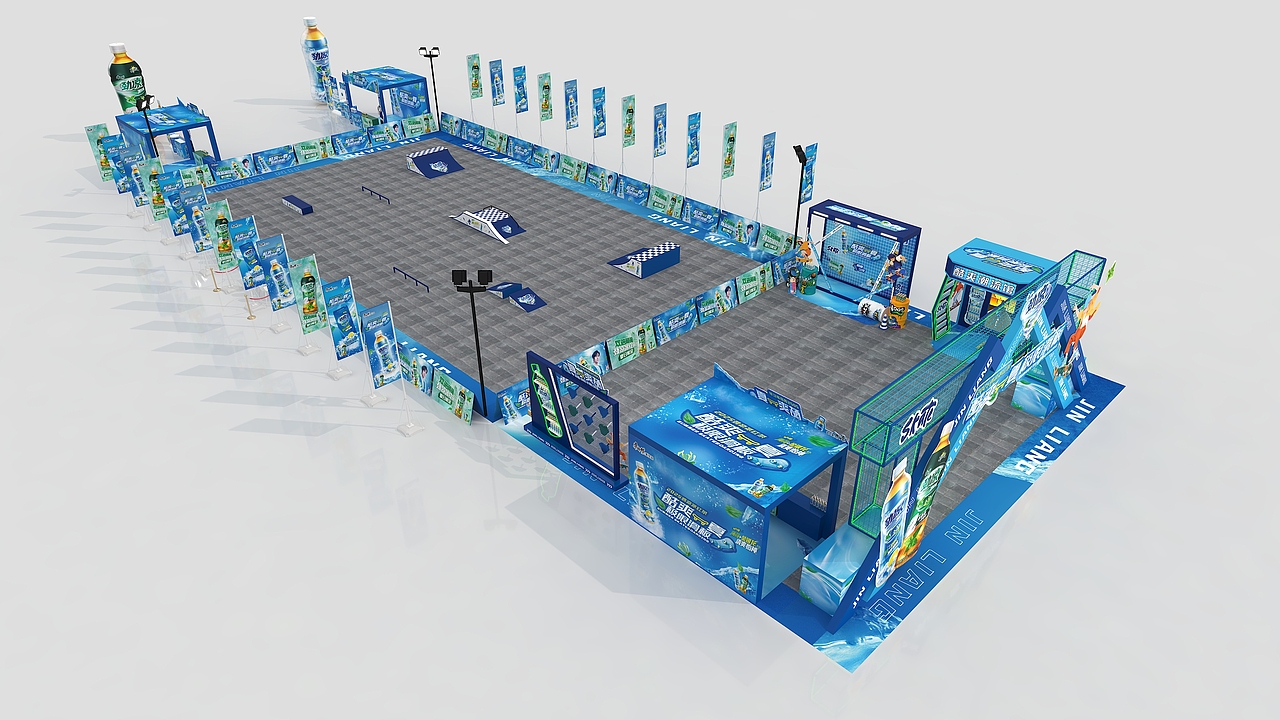 康师傅 2025 劲凉滑板赛（图ZMzk3NDUzNjA4） - 其他空间 - 站酷设计师Harlems原创素材 - 站酷ZCOOL