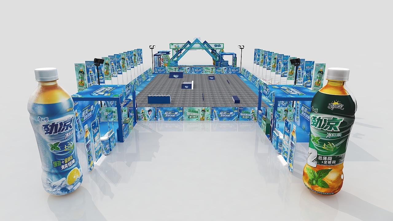 康师傅 2025 劲凉滑板赛（图ZMzk3NDUzNjIw） - 其他空间 - 站酷设计师Harlems原创素材 - 站酷ZCOOL